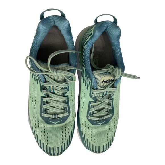 Hoka One One Women's Clifton 5 Size 10.5 Sneakers
Blue Mint Green - Picture 5 of 9